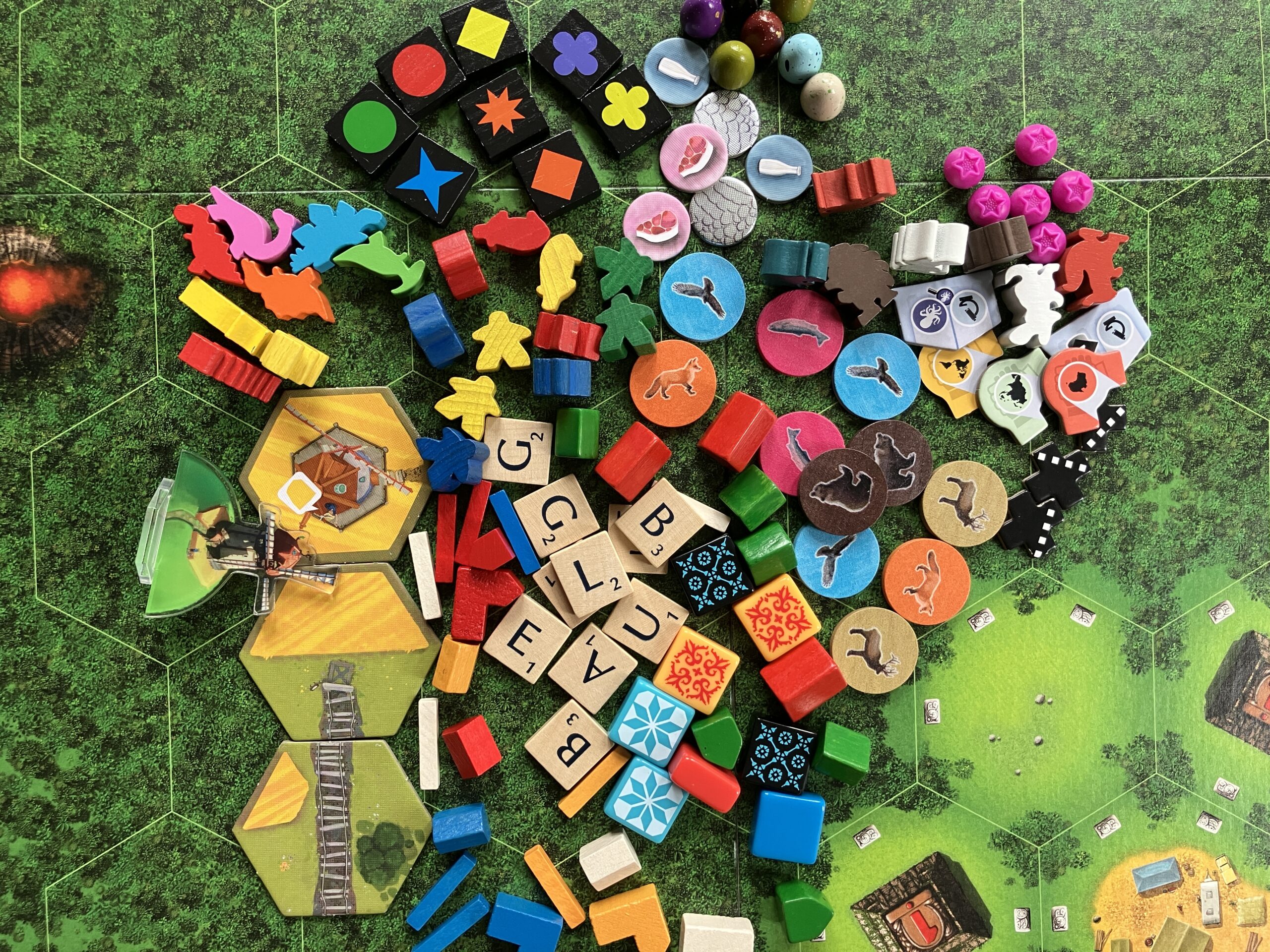 Diverses Spielmaterial